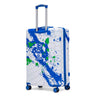 Luggage With Printed Pattern, Combination Lock