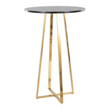 Cosmo - Bar Table - Gold Metal