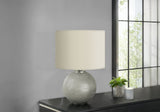 Lighting, Table Lamp, Modern - Gray / Cream
