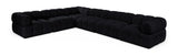 Orin - L-Shaped Velvet 6 Piece Modular Sectional