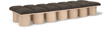 Pavilion - 14 Piece Modular Bench With Natural Base