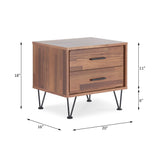 Deoss - Accent Table - Walnut