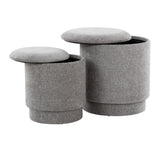 Marla - Upholstered Ottoman Set (Set of 2)
