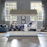 Tree House II - Twin Bed - Weathered White & Washed Gray