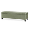 Wendover - Elegant Velvet Tufted Storage Bench With Lift-Up Top And Birch Wood Legs
