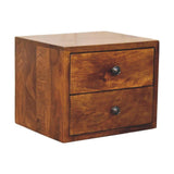 Solis - 1 Drawer Wall Mounted Nightstand
