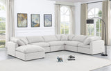 Indulge - Linen 7 Piece Modular Sectional - White