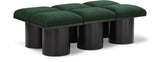 Pavilion - 6 Piece Modular Bench With Black Base
