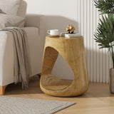 Hollow - Side Table, Durable And Weather Resistant