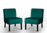 Reese - Mid-Century Modern Accent Chairs With Minimalist Design (Set of 2)