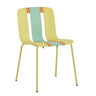Modern Striped Blocking Single Chairs (Set of 4)
