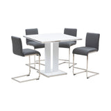Amanda - Dining Table Set With Stools