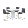 Amanda - Dining Table Set With Stools