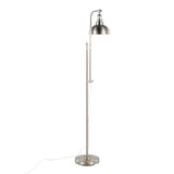 Emery - Floor Lamp - Nickel