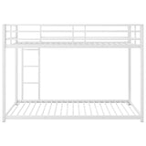 Metal Bunk Bed, Low Bunk Bed With Ladder