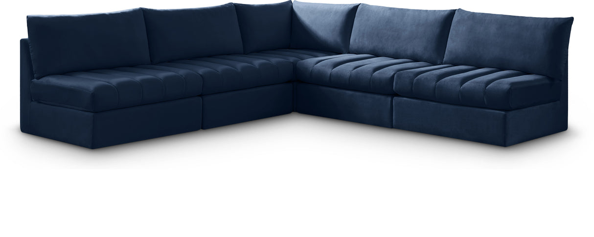 Jacob - Modular Corner Armless Sectional 5 Piece