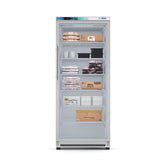 21 Cu. Ft. Commercial Freezer with Glass Door in White - Manual Defrost (KM-FMD20WGD)