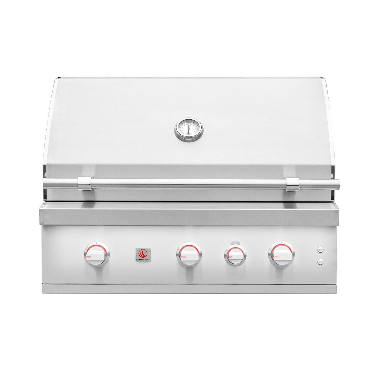 Summerset Quest 36-in 2 Burner Built-In Natural Gas Grill w/ Rear Infrared Burner, Rotisserie Kit, & Drop-In Griddle Plate - QST36-NG