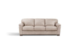 Cornelia - Leather Sofa - Beige