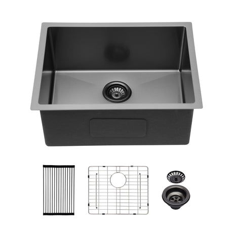 Undermount Kitchen Sink With Deep Single Bowl