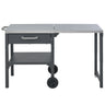 Foldable Outdoor Kitchen Cart With Storage For Patio
