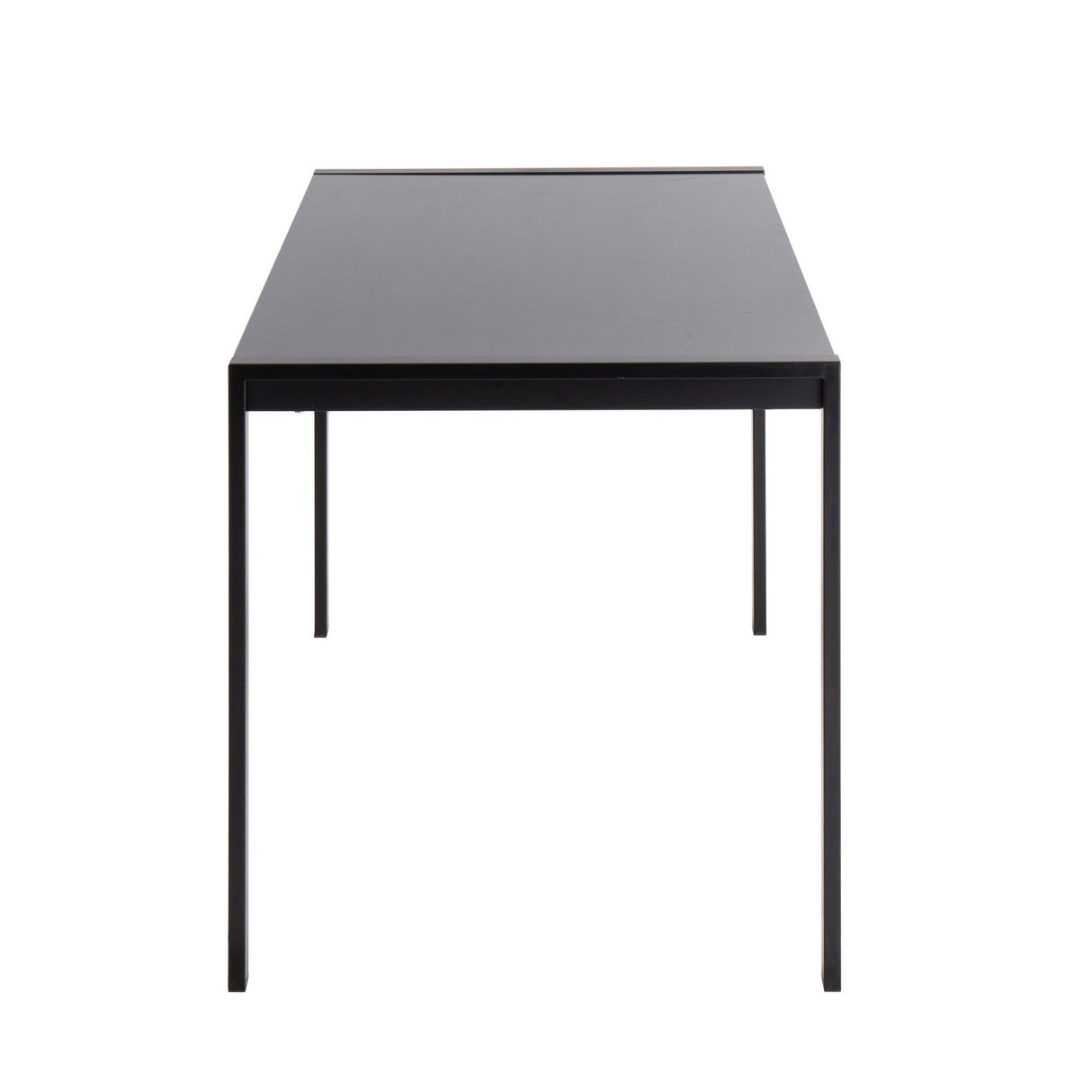 Fuji - Contemporary Dining Table - Black Metal