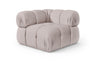 Orin - Velvet Performance Fabric Upholstered Modular Corner Chair