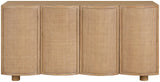 Norin - Solid Wood And Oak Veneer Sideboard/Buffet