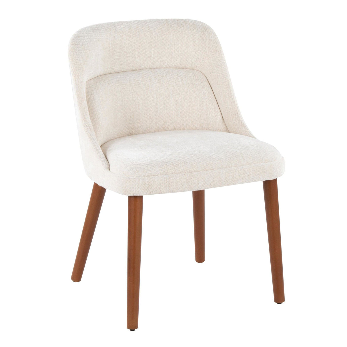 Rina - Chair (Set of 2) - Walnut Wood