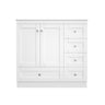 Shaker Free Standing Bathroom Vanity Cabinet With Sink, Soft Close Drawers, Soft Close Doors