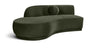 Avra - 86" Velvet Performance Fabric Upholstered Sofa
