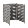 3 Panel Outdoor Air Conditioner Fence Screen