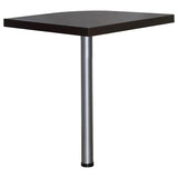 Skylar - Square Corner Table - Cappuccino