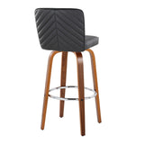 Henry - 30" Fixed-Height Barstool With Swivel (Set of 2)