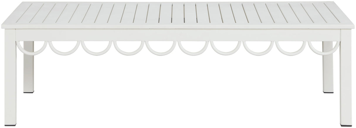 Portofino - Aluminum Outdoor Patio Coffee Table