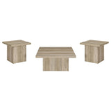 Eldridge - Coffee Table Set With Square Tops