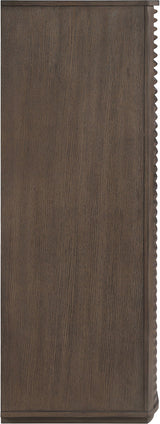 Morino - Oak Veneer And Solid Wood Chest - Brown