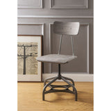 Jonquil - Side Chair With Swivel (Set of 2) - Gray Oak & Sandy Gray
