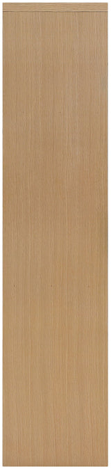 Vana - Solid Wood, Oak Veneer And Stainless Steel Storage Cabinet