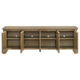Adina - 70" TV Stand Media Console - Distressed Light Brown