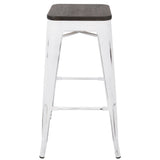 Oregon - Industrial Stackable Barstool (Set of 2)