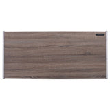 Finis - Writing Desk With USB - Weathered Oak & Chrome