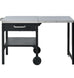 Foldable Outdoor Kitchen Cart With Storage For Patio