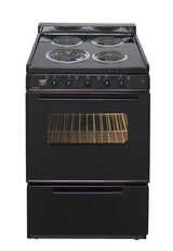 24 in. Freestanding Electric Range in Black - (ECK3X0BP)
