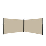 Retractable Side Awning, Waterproof And UV Resistant, Privacy Screen For Patio