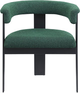 Romeo - Boucle Dining Chair With Black Base (Set of 2)