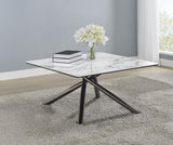 Carvell - Square Sintered Stone Table