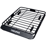 Motoring Rooftop Cargo Carrier Basket Steel, Universal Fit Roof Rack