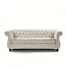 Chesterfield 3 Seater Sofa With Rolled Arms