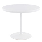 Dakota - Charlotte 5 Piece Dining Room Set With White Table